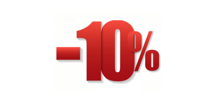 Скидка 10%
