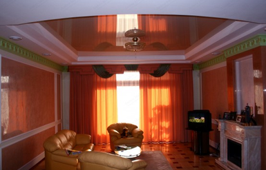 Натяжные потолки под ключ